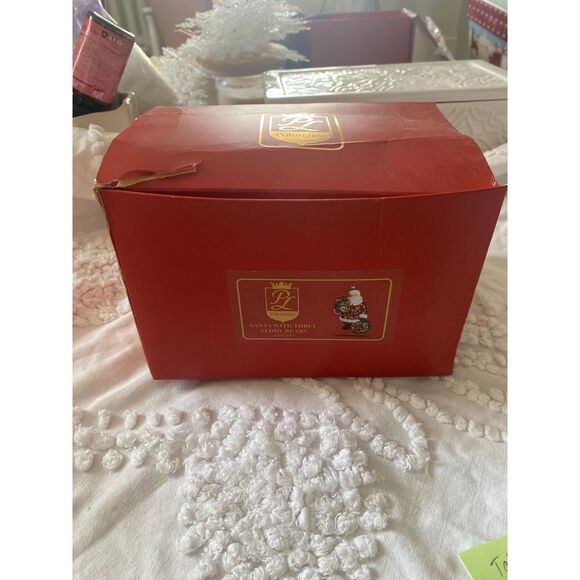 Kurt S Adler Polonaise Hand Blown Santa with Three Teddy Bears NWT - Picture 14 of 15